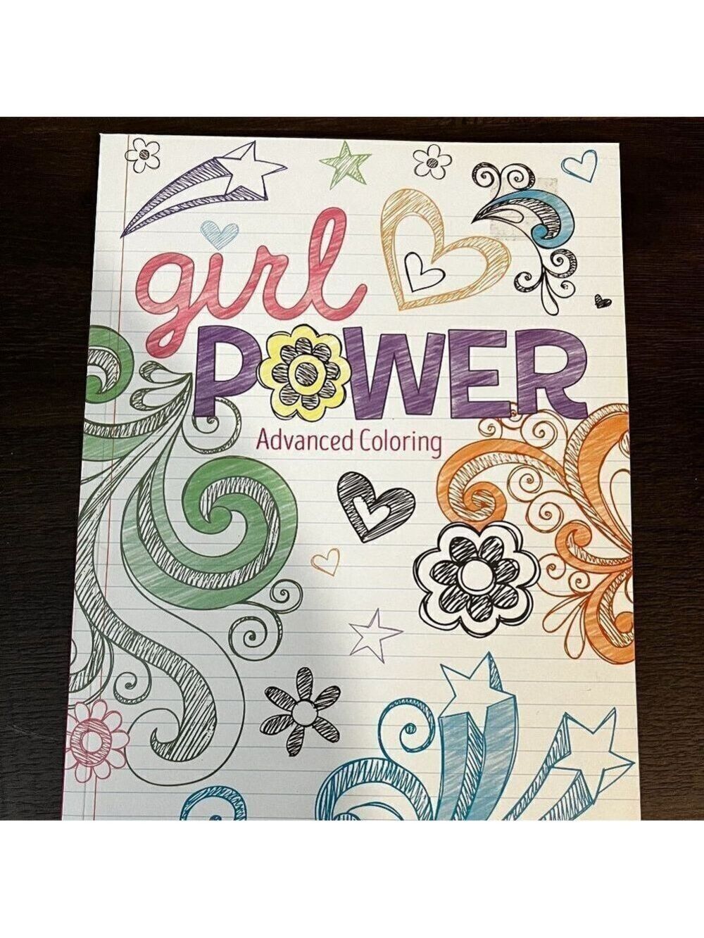 New Girl Power Advanced Coloring Book